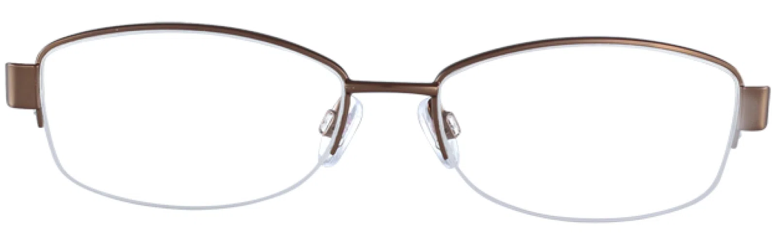 Gloria by Gloria Vanderbilt GbGV4049 Eyeglasses - Brown - view 5